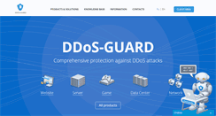 Desktop Screenshot of ddos-guard.net